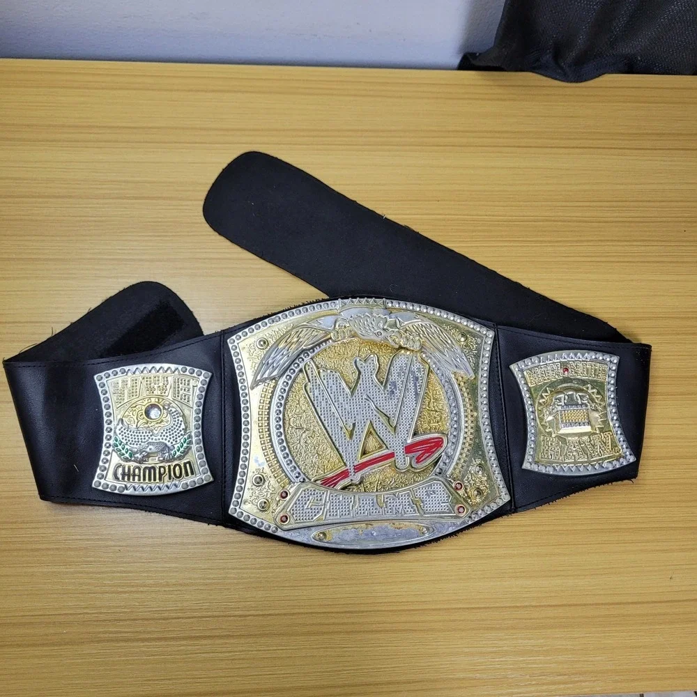 2010 WWE Inc Spinner Championship Belt John Cena Toy Gold Raw Champ Toy